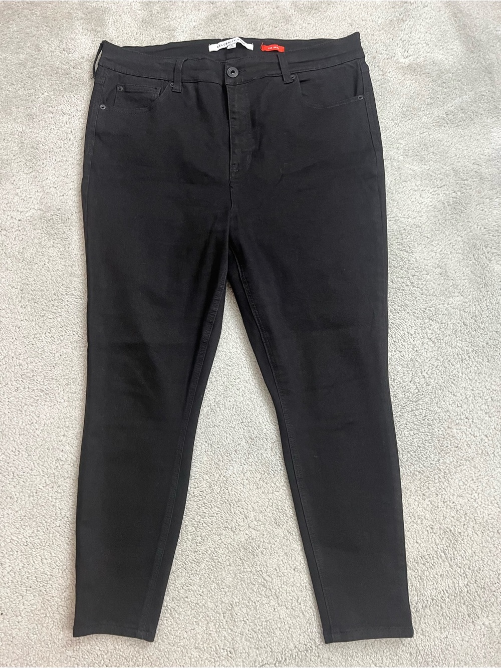 Celebrity Pink Black Skinny Jeans